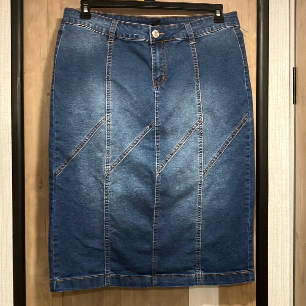 NWOT “Be Girl” Denim Skirt